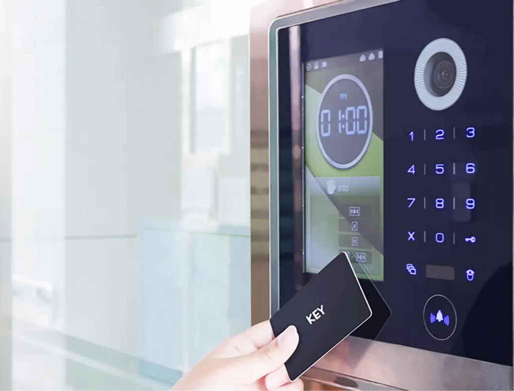 Door Lock Monitoring System with Card Key