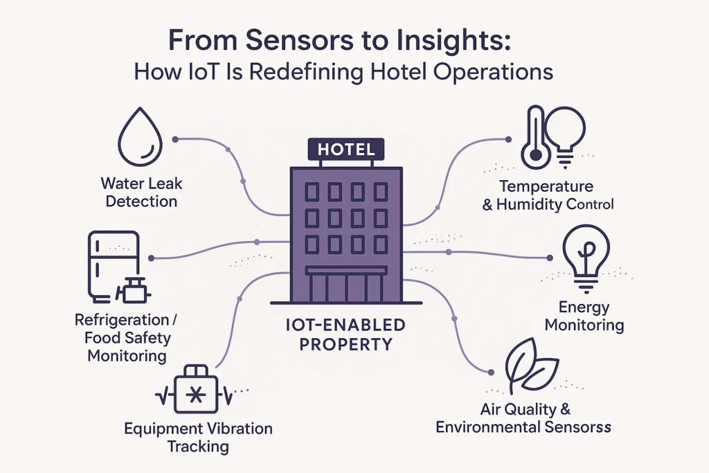IoT Sensors for Hotel Operations
