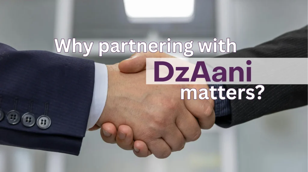 Partnering with DzAani - Business partners shaking hands